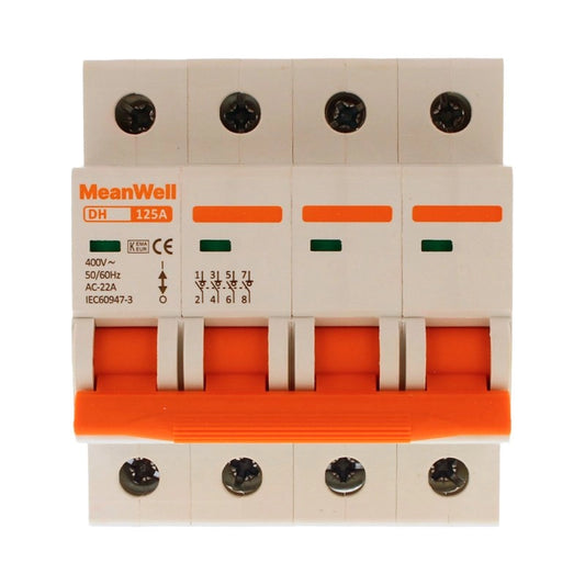 Sezionatore MeanWell 4P 4M 125A AC 400V IP20 IEC60947