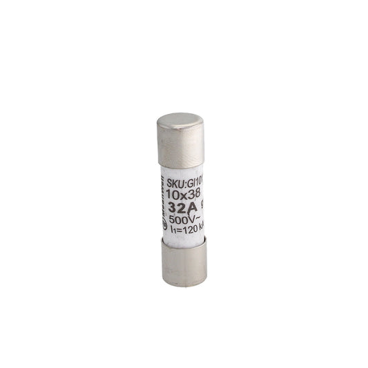 Fusibili AC MeanWell 500V D10X38mm 32A IP20 Certificati IEC60269 (10pz)
