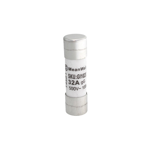 Fusibili AC MeanWell 500V D14X51mm 32A IP20 Certificati IEC60269 (10pz)